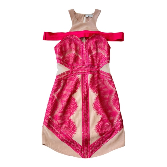 Three Floor Mischief Lace Dress Women's Size XXS UK 6 US 2 Holiday Dress Mini - Picture 5 of 16